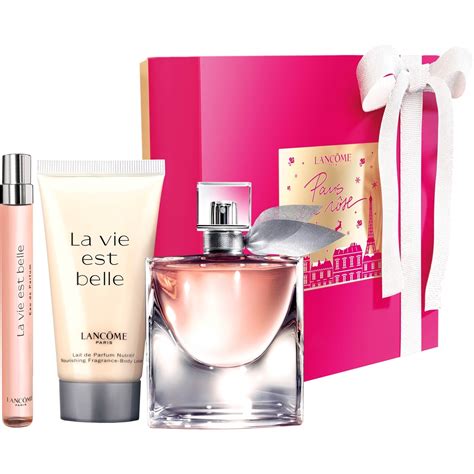 Lancome La Vie Est Belle Minis Holiday Perfume Gift Set .